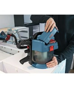 Bosch GAS18V-3N 18V 2.6 Gal. Wet/Dry Vacuum Cleaner With HEPA Filter (Tool Only) -Bosch shop bshngas18v 3n j