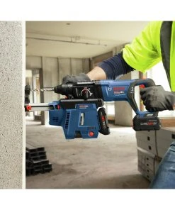 Bosch GBH18V-26DK24 Bulldog 18V EC Brushless Lithium-Ion 1 In. Cordless SDS-plus Rotary Hammer Kit With 2 Batteries (8 Ah) 26 Bosch GBH18V-26DK24 Bulldog 18V EC Brushless Lithium-Ion 1 In. Cordless SDS-plus Rotary Hammer Kit With 2 Batteries (8 Ah) -Bosch shop bshngbh18v 26dk24 i