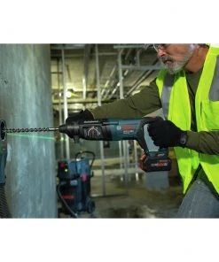 Bosch GBH18V-26DK24 Bulldog 18V EC Brushless Lithium-Ion 1 In. Cordless SDS-plus Rotary Hammer Kit With 2 Batteries (8 Ah) 30 Bosch GBH18V-26DK24 Bulldog 18V EC Brushless Lithium-Ion 1 In. Cordless SDS-plus Rotary Hammer Kit With 2 Batteries (8 Ah) -Bosch shop bshngbh18v 26dk24 m