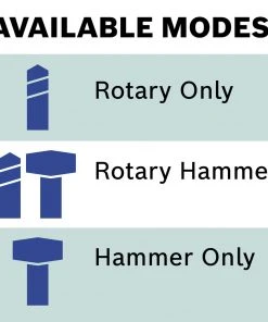 Bosch GBH18V-26DK25 Bulldog 18V EC Brushless Lithium-Ion 1 In. Cordless SDS-plus Rotary Hammer Kit With 2 Batteries (4 Ah) 16 Bosch GBH18V-26DK25 Bulldog 18V EC Brushless Lithium-Ion 1 In. Cordless SDS-plus Rotary Hammer Kit With 2 Batteries (4 Ah) -Bosch shop bshngbh18v 26dk25 d