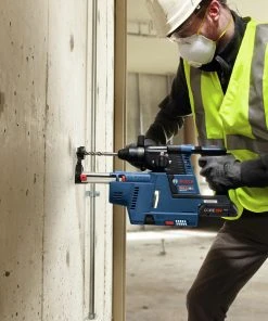 Bosch GBH18V-26K25 Bulldog 18V Brushless Lithium-Ion 1 In. Cordless SDS-plus Rotary Hammer Kit With 2 Batteries (4 Ah) -Bosch shop bshngbh18v 26k25 e