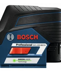 Bosch GCL100-80CG 12V Green-Beam Cross-Line Laser With Plumb Points -Bosch shop bshngcl100 80cg e