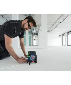 Bosch GCL100-80CG 12V Green-Beam Cross-Line Laser With Plumb Points -Bosch shop bshngcl100 80cg h
