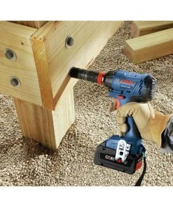 Bosch GDX18V-1600B12 18V Freak Lithium-Ion 1/4 In. And 1/2 In. Cordless Two-In-One Bit/Socket Impact Driver Kit (2 Ah) -Bosch shop bshngdx18v 1600b12 f