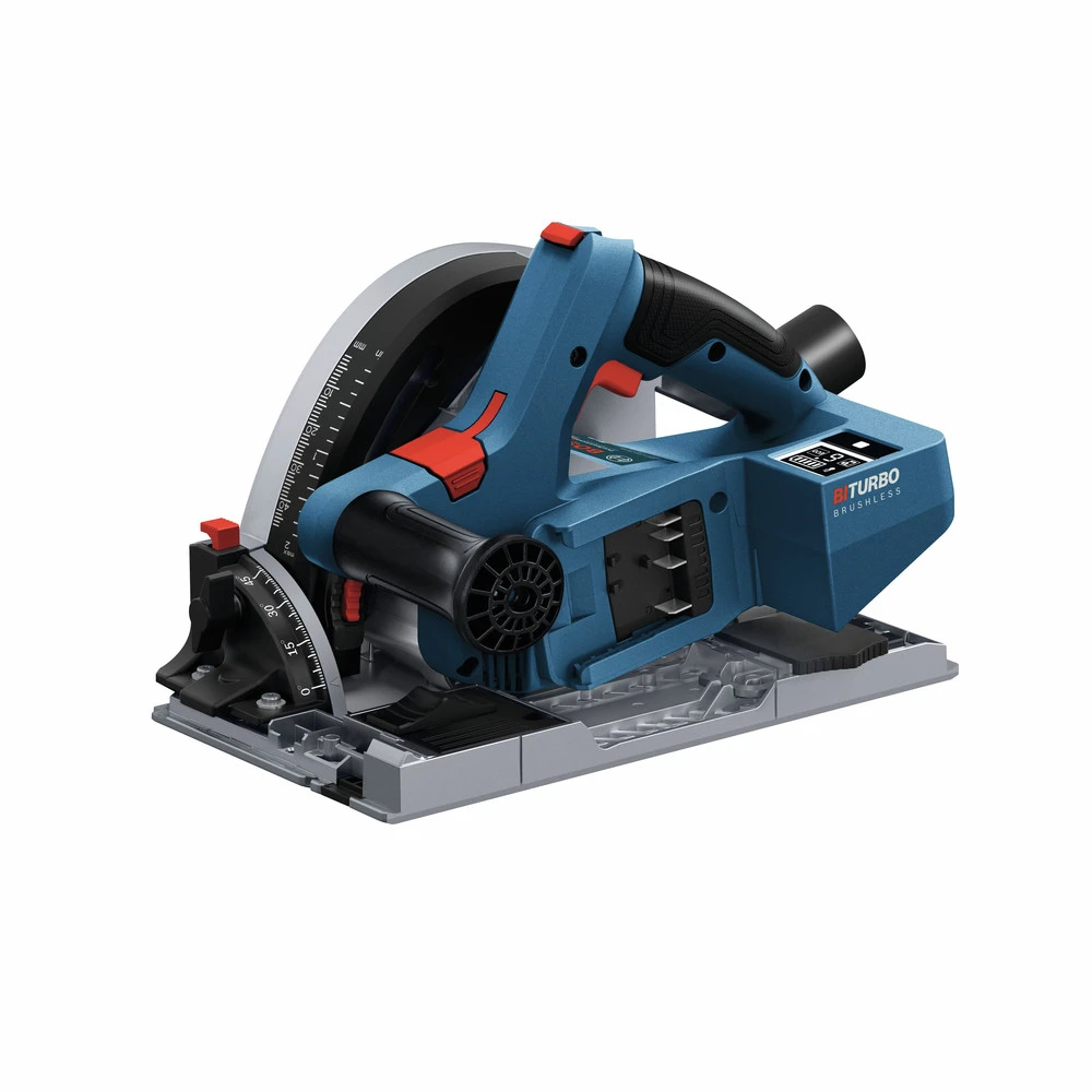 Bosch GKT18V-20GCL PROFACTOR 18V Cordless 5-1/2 In. Track Saw With BiTurbo Brushless Technology And Plunge Action (Tool Only) 4 Bosch GKT18V-20GCL PROFACTOR 18V Cordless 5-1/2 In. Track Saw With BiTurbo Brushless Technology And Plunge Action (Tool Only) - Image 4