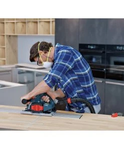 Bosch GKT18V-20GCL PROFACTOR 18V Cordless 5-1/2 In. Track Saw With BiTurbo Brushless Technology And Plunge Action (Tool Only) 21 Bosch GKT18V-20GCL PROFACTOR 18V Cordless 5-1/2 In. Track Saw With BiTurbo Brushless Technology And Plunge Action (Tool Only) -Bosch shop bshngkt18v 20gcl i