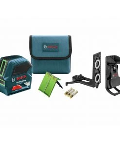 Bosch GLL 100 GX Green Beam Self-Leveling Cordless Cross-Line Laser