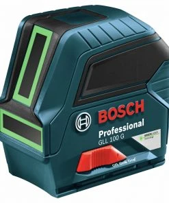 Bosch GLL 100 GX Green Beam Self-Leveling Cordless Cross-Line Laser -Bosch shop bshngll100gx b