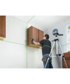 Bosch GLL 100 GX Green Beam Self-Leveling Cordless Cross-Line Laser -Bosch shop bshngll100gx n