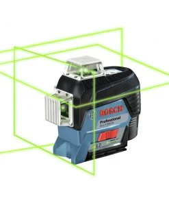Bosch GLL3-330CG 360-Degrees Connected Green-Beam Three-Plane Leveling And Alignment-Line Laser