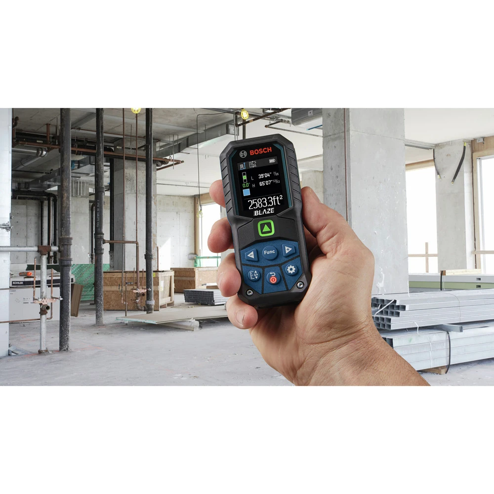 Bosch GLM165-25G BLAZE Green-Beam 165 Ft. Laser Measure 9 Bosch GLM165-25G BLAZE Green-Beam 165 Ft. Laser Measure - Image 9