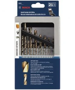 Bosch GO29 29-Piece Gold Oxide Drill Bit Set -Bosch shop bshngo29 b