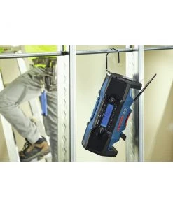 Bosch GPB18V-2CN 18V Compact Jobsite Radio With Bluetooth 5.0 -Bosch shop bshngpb18v 2cn h