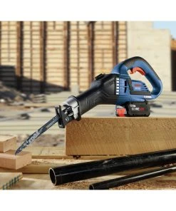 Bosch GSA18V-125K14A 18V EC Brushless Stroke Multi-Grip 1.25 In. Cordless Reciprocating Saw Kit (8 Ah) 14 Bosch GSA18V-125K14A 18V EC Brushless Stroke Multi-Grip 1.25 In. Cordless Reciprocating Saw Kit (8 Ah) -Bosch shop bshngsa18v 125k14a e