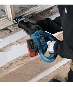 Bosch GSA18V-125N 18V EC Brushless 1-1/4 In.-Stroke Multi-Grip Reciprocating Saw (Tool Only) -Bosch shop bshngsa18v125n d