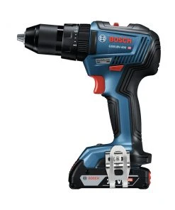 Bosch GSB18V-490B12 18V EC Brushless Lithium-ion 1/2 In. Cordless Hammer Drill/Driver Kit (2 Ah) -Bosch shop bshngsb18v 490b12 b