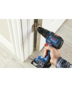 Bosch GSB18V-490B12 18V EC Brushless Lithium-ion 1/2 In. Cordless Hammer Drill/Driver Kit (2 Ah) -Bosch shop bshngsb18v 490b12 d