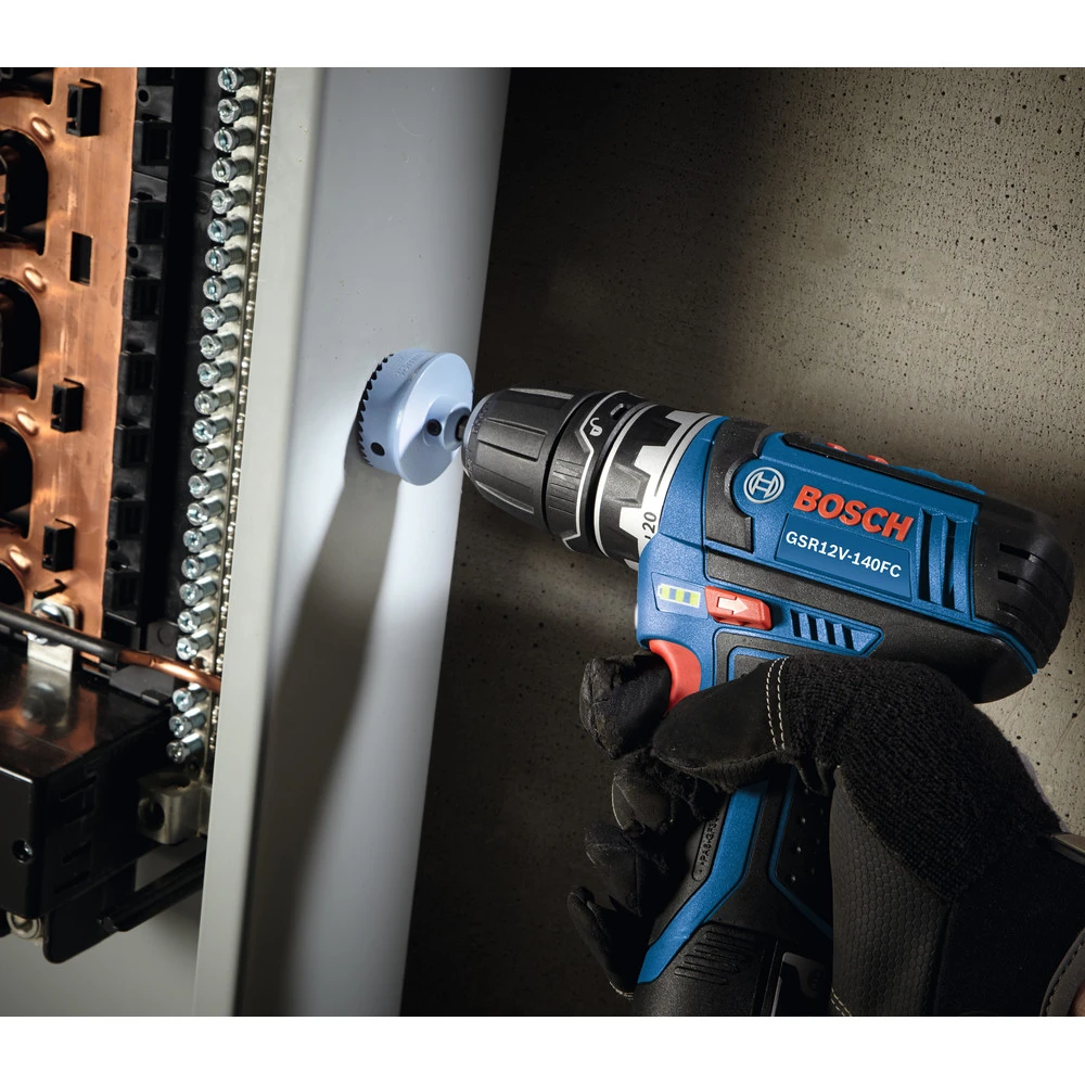 Bosch GSR12V-140FCB22 12V Max Lithium-Ion FlexiClick 5-in-1 1/4 In. Cordless Drill Driver System Kit (2 Ah) 3 Bosch GSR12V-140FCB22 12V Max Lithium-Ion FlexiClick 5-in-1 1/4 In. Cordless Drill Driver System Kit (2 Ah) - Image 3