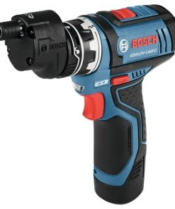 Bosch GSR12V-140FCB22 12V Max Lithium-Ion FlexiClick 5-in-1 1/4 In. Cordless Drill Driver System Kit (2 Ah) 25 Bosch GSR12V-140FCB22 12V Max Lithium-Ion FlexiClick 5-in-1 1/4 In. Cordless Drill Driver System Kit (2 Ah) -Bosch shop bshngsr12v140fcb j