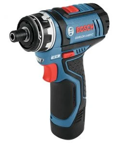 Bosch GSR12V-140FCB22 12V Max Lithium-Ion FlexiClick 5-in-1 1/4 In. Cordless Drill Driver System Kit (2 Ah) 26 Bosch GSR12V-140FCB22 12V Max Lithium-Ion FlexiClick 5-in-1 1/4 In. Cordless Drill Driver System Kit (2 Ah) -Bosch shop bshngsr12v140fcb k