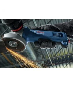 Bosch GWS10-450P 120V 10 Amp Compact 4-1/2 In. Corded Ergonomic Angle Grinder With Paddle Switch -Bosch shop bshngws10 450p f