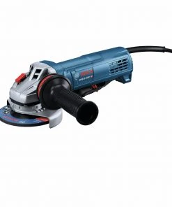Bosch GWS10-450PD 120V 10 Amp Compact 4-1/2 In. Corded Ergonomic Angle Grinder With No Lock-On Paddle Switch