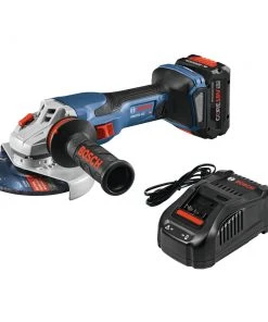 Bosch GWS18V-13CB14 PROFACTOR 18V Cordless 5-6 In. Angle Grinder Kit With BiTurbo Brushless Technology Kit With (1) CORE18V 8.0 Ah PROFACTOR Performance Battery