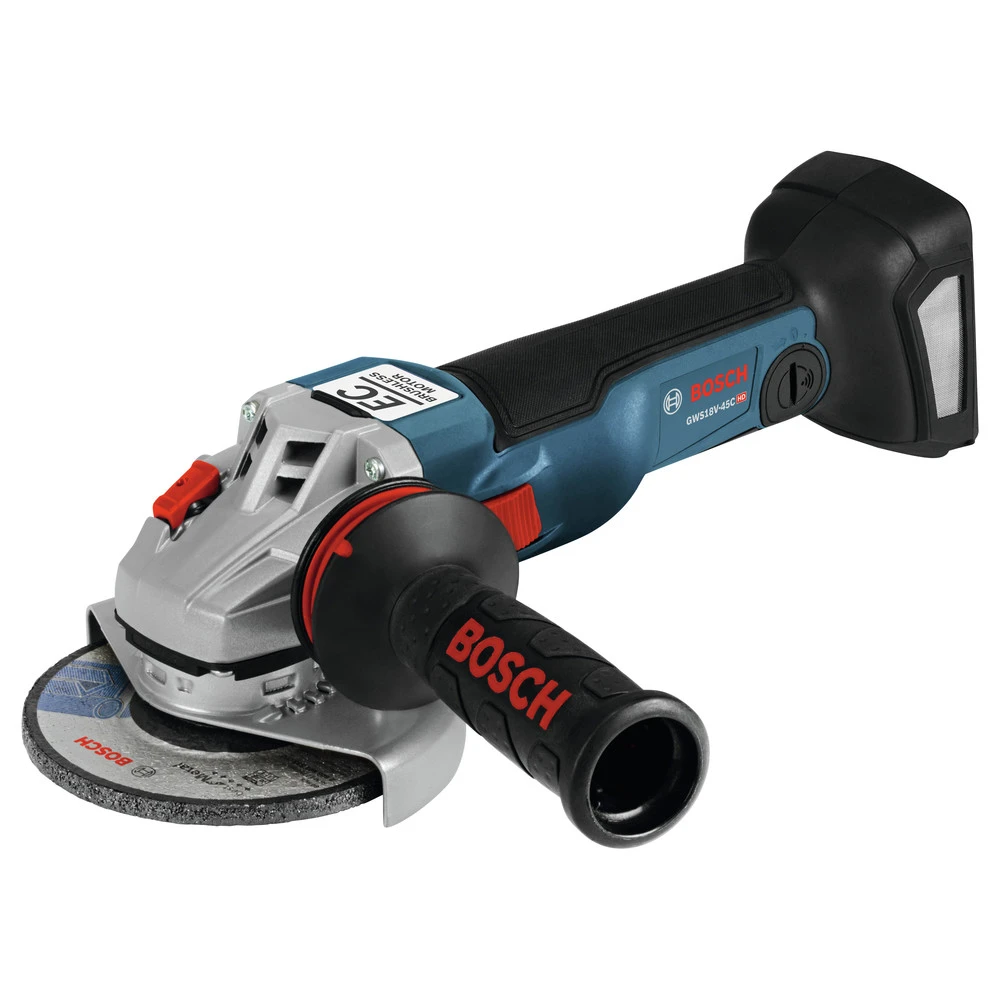 Bosch GWS18V-45CN 18V EC/ 4-1/2 In. Brushless Connected-Ready Angle Grinder (Tool Only) 1 Bosch GWS18V-45CN 18V EC/ 4-1/2 In. Brushless Connected-Ready Angle Grinder (Tool Only)