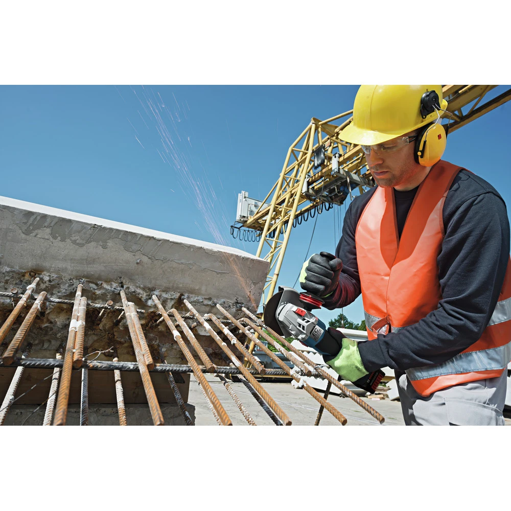 Bosch GWS18V-45CN 18V EC/ 4-1/2 In. Brushless Connected-Ready Angle Grinder (Tool Only) 4 Bosch GWS18V-45CN 18V EC/ 4-1/2 In. Brushless Connected-Ready Angle Grinder (Tool Only) - Image 4