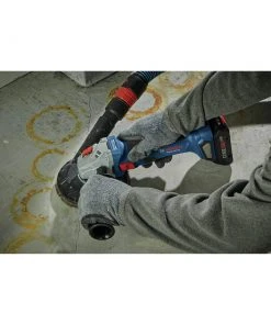 Bosch GWS18V-8N 18V Brushless Lithium-Ion 4-1/2 In. Cordless Angle Grinder With Slide Switch (Tool Only) -Bosch shop bshngws18v 8n d