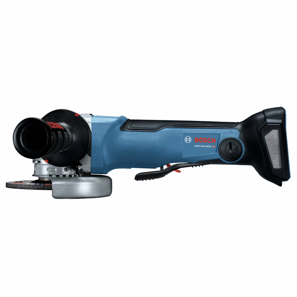 Bosch GWX18V-50PCN X-LOCK 18V EC Brushless Connected-Ready 4-1/2 In. - 5 In. Angle Grinder With No Lock-On Paddle Switch (Tool Only) 2 Bosch GWX18V-50PCN X-LOCK 18V EC Brushless Connected-Ready 4-1/2 In. - 5 In. Angle Grinder With No Lock-On Paddle Switch (Tool Only) - Image 2