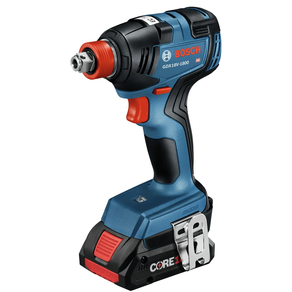 Bosch GXL18V-233B25 18V Freak 1/4 In. And 1/2 In. Two-in-One Bit/Socket Impact Driver And 1/2 In. Hammer Drill Driver Combo Kit (4 Ah) 3 Bosch GXL18V-233B25 18V Freak 1/4 In. And 1/2 In. Two-in-One Bit/Socket Impact Driver And 1/2 In. Hammer Drill Driver Combo Kit (4 Ah) - Image 3