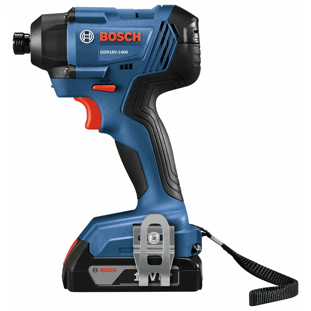 Bosch GXL18V-26B22 18V 2-Tool Combo Kit With 1/2 In. Compact Drill/Driver And 1/4 In. Hex Impact Driver 3 Bosch GXL18V-26B22 18V 2-Tool Combo Kit With 1/2 In. Compact Drill/Driver And 1/4 In. Hex Impact Driver - Image 3
