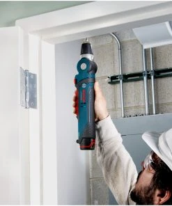 Bosch PS11-102 12V Lithium-Ion 3/8 In. Cordless Right Angle Drill Kit (1.5 Ah) -Bosch shop bshnps11 102 h