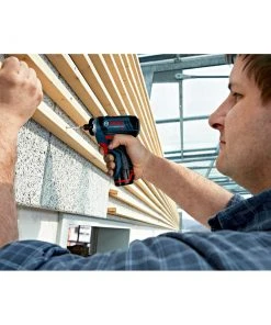 Bosch PS21-2A 12V Max Lithium-Ion 2-Speed 1/4 In. Cordless Pocket Driver Kit (2 Ah) -Bosch shop bshnps21 2a e