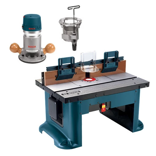 Bosch RA118EVSTB 2.25 HP Fixed-Base Electronic Router & Router Table Set Bosch RA118EVSTB 2.25 HP Fixed-Base Electronic Router & Router Table Set -Bosch shop bshnra118evstb
