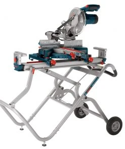 Bosch T4B Gravity-Rise Wheeled Miter Saw Stand -Bosch shop bshnt4b b