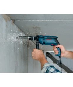 Factory Reconditioned Bosch 1191VSRK-RT 7 Amp Single Speed 1/2 In. Corded Hammer Drill -Bosch shop bshr1191vsrk rt b