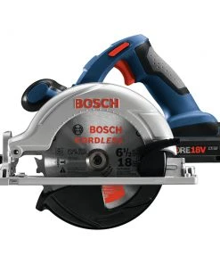 Factory Reconditioned Bosch CCS180-B15-RT 18V Lithium-Ion 6-1/2 In. Cordless Circular Saw Kit (4 Ah) -Bosch shop bshrccs180 b15 rt b