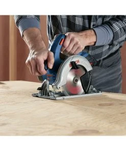Factory Reconditioned Bosch CCS180-B15-RT 18V Lithium-Ion 6-1/2 In. Cordless Circular Saw Kit (4 Ah) -Bosch shop bshrccs180 b15 rt g