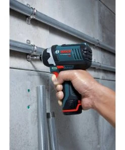 Factory Reconditioned Bosch CLPK241-120-RT 12V MAX Cordless Lithium-Ion 3/8 In. Hammer Drill & Impact Driver Combo Kit -Bosch shop bshrclpk241 120 rt f