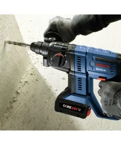 Factory Reconditioned Bosch GBH18V-20N-RT 18V Compact Lithium-Ion 3/4 In. Cordless SDS-plus Rotary Hammer (Tool Only) 11 Factory Reconditioned Bosch GBH18V-20N-RT 18V Compact Lithium-Ion 3/4 In. Cordless SDS-plus Rotary Hammer (Tool Only) -Bosch shop bshrgbh18v 20n rt c