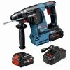 Factory Reconditioned Bosch GBH18V-26K24A-RT Bulldog 18V Brushless Lithium-Ion 1 In. Cordless SDS-Plus Rotary Hammer Kit With 2 Batteries (8 Ah)