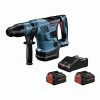 Factory Reconditioned Bosch GBH18V-36CK24-RT PROFACTOR 18V Brushless Lithium-Ion 1-9/16 In. Cordless SDS-max Rotary Hammer Kit With BiTurbo Technology And (2) 8 Ah Batteries