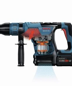 Factory Reconditioned Bosch GBH18V-36CK24-RT PROFACTOR 18V Brushless Lithium-Ion 1-9/16 In. Cordless SDS-max Rotary Hammer Kit With BiTurbo Technology And (2) 8 Ah Batteries -Bosch shop bshrgbh18v 36ck24 rt c