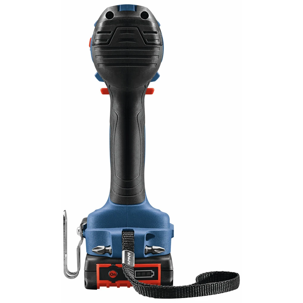 Factory Reconditioned Bosch GDR18V-1400B12-RT 18V Compact Lithium-Ion 1/4 In. Cordless Hex Impact Driver Kit (2 Ah) 5 Factory Reconditioned Bosch GDR18V-1400B12-RT 18V Compact Lithium-Ion 1/4 In. Cordless Hex Impact Driver Kit (2 Ah) - Image 5