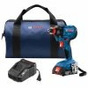 Factory Reconditioned Bosch GDX18V-1600B12-RT 18V Freak Lithium-Ion 1/4 In. And 1/2 In. Cordless Two-In-One Bit/Socket Impact Driver Kit (2 Ah)