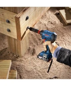 Factory Reconditioned Bosch GDX18V-1600B12-RT 18V Freak Lithium-Ion 1/4 In. And 1/2 In. Cordless Two-In-One Bit/Socket Impact Driver Kit (2 Ah) -Bosch shop bshrgdx18v 1600b12 rt d