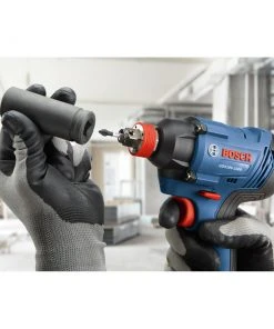Factory Reconditioned Bosch GDX18V-1600B12-RT 18V Freak Lithium-Ion 1/4 In. And 1/2 In. Cordless Two-In-One Bit/Socket Impact Driver Kit (2 Ah) -Bosch shop bshrgdx18v 1600b12 rt f