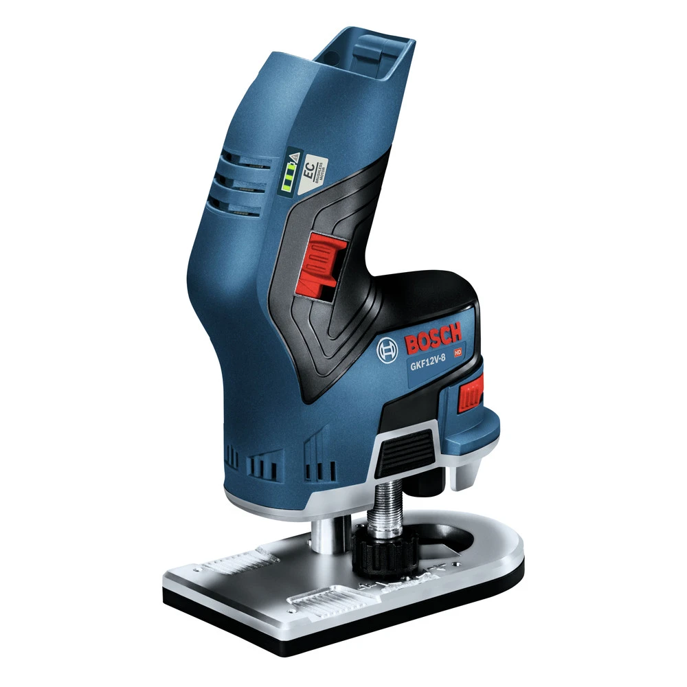 Factory Reconditioned Bosch GKF12V-25N-RT 12V Max Brushless Lithium-Ion 1/4 In. Cordless Palm Edge Router (Tool Only) 1 Factory Reconditioned Bosch GKF12V-25N-RT 12V Max Brushless Lithium-Ion 1/4 In. Cordless Palm Edge Router (Tool Only)